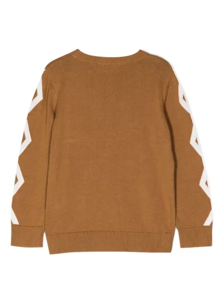 Sweter dziecięcy Stella Mccartney brązowy