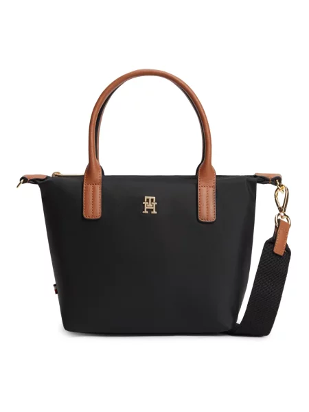 Tommy Hilfiger torba na ramię Kobiety Sztuczne włókno jednolity ONE SIZE czarny