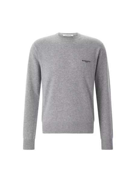 Sweter Givenchy z kaszmiru szary