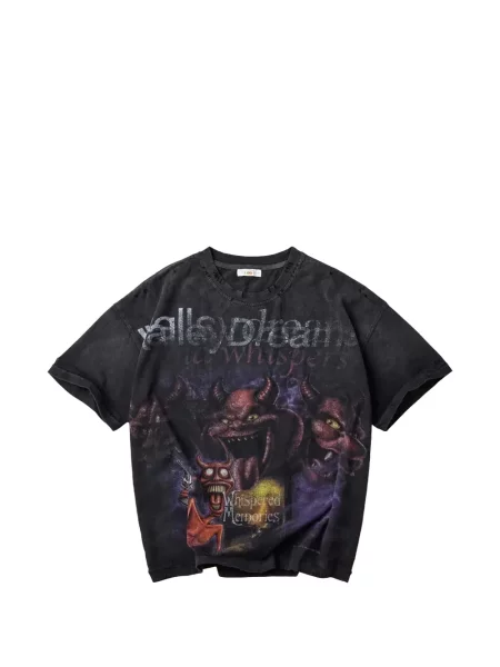 Tricou Vale zdrențuiți negru