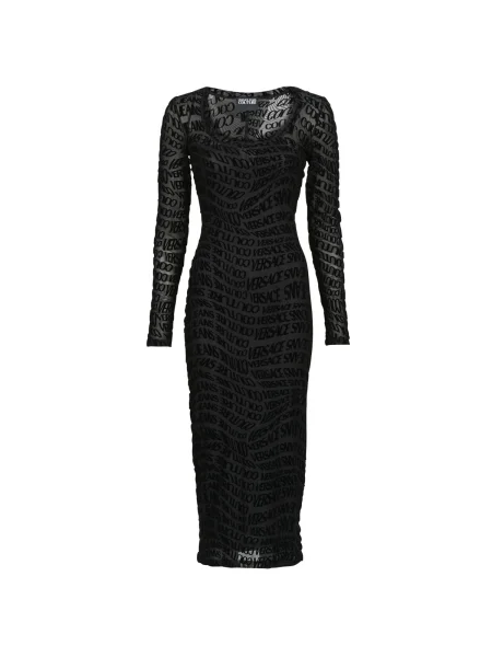 Džínsové šaty Versace Jeans Couture čierna