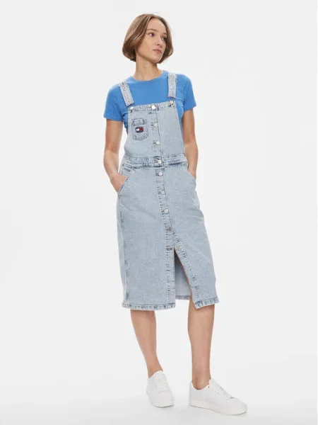 Tommy Jeans Rochie de blugi albastru