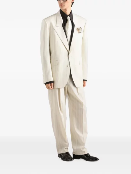 Pantaloni Dolce & Gabbana de lână