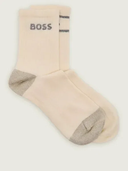 BOSS șosete bej negru