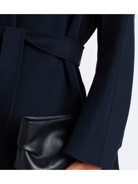 Palton 's Max Mara de lână plic albastru