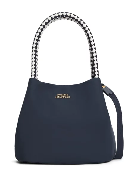 Tommy Hilfiger Geantă Th Marina Bucket Bleumarin albastru