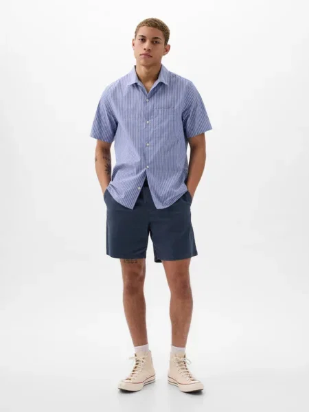 Gap Шорти от плат син