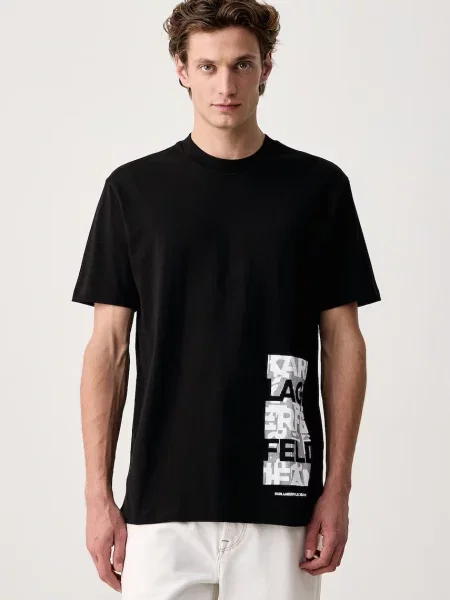 Karl Lagerfeld Jeans tricou pentru bărbați din negru