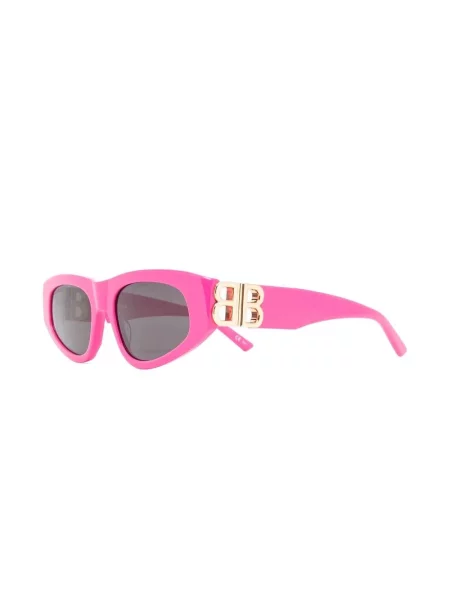 Saulės akiniai Balenciaga Eyewear rožinė