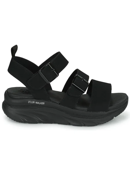 Sandále Skechers čierna