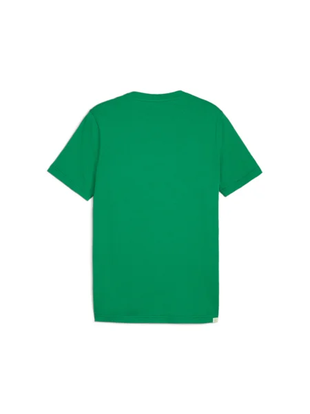 PUMA Tricou funcțional verde / negru alb