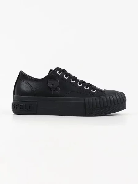 Karl Lagerfeld Kampus Max Nft teniși pentru femei din piele negru