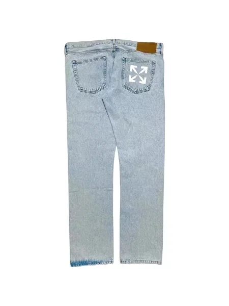 Blugi Off-white alb
