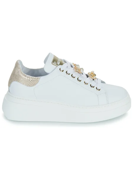 Pantofi Meline alb