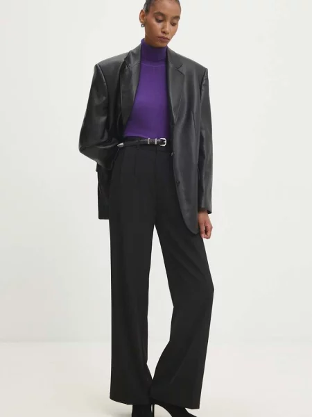 Легкий водолазка Answear Lab фиолетовая