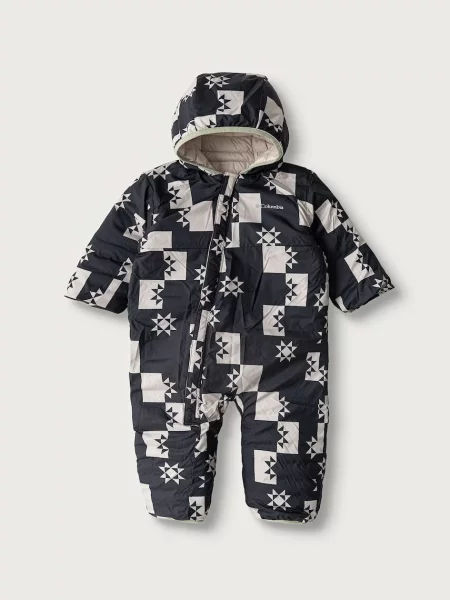 Columbia гащеризон за деца Powder Lite Reversible Bunting черно