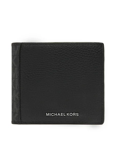 MICHAEL Michael Kors Nagyméretű férfi pénztárca fekete