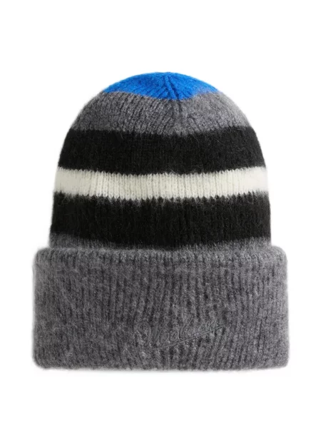 Căciulă Woolrich cu dungi gri