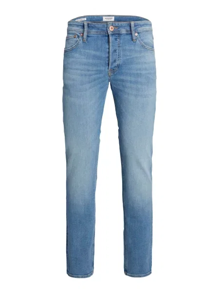 Jack & Jones Plus Jeans JJIMIKE JJORIGINAL denim albastru