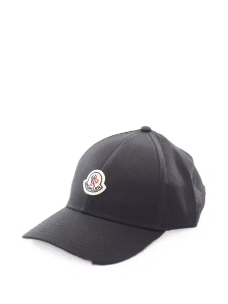 Κασκέτο Moncler με αυτόγραφο μαύρο