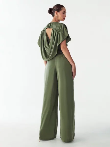Willa Salopeta Lorella închis verde