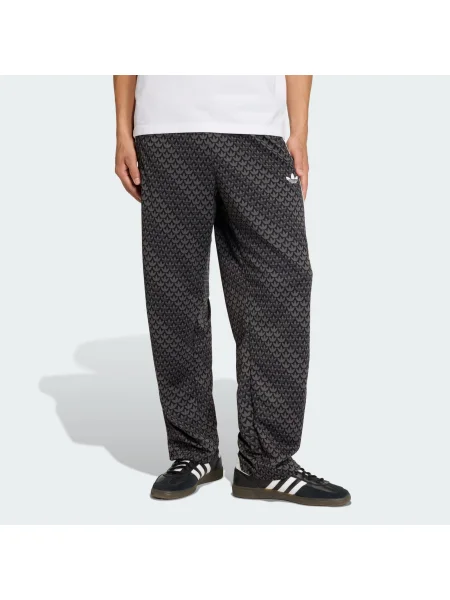 ADIDAS ORIGINALS Nohavice Firebird tmavosivá / čierna biela