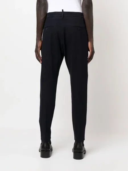 Pantaloni Dsquared2 cu dungi albastru