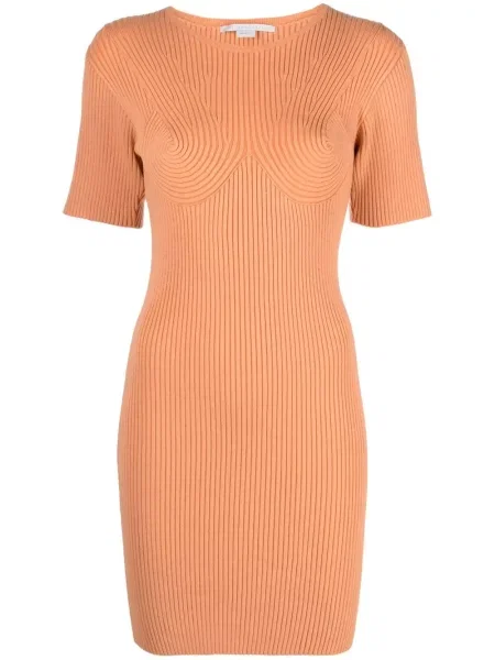 Rochie Stella Mccartney de costum portocaliu