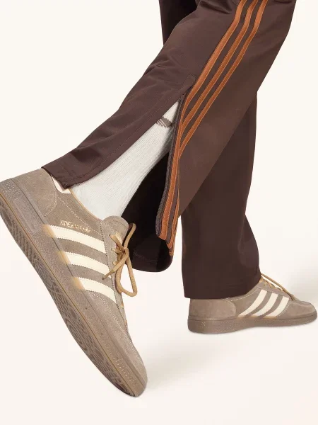 Adidas Originals Teplákové Kalhoty Firebird tmavě / koňaková hnědá