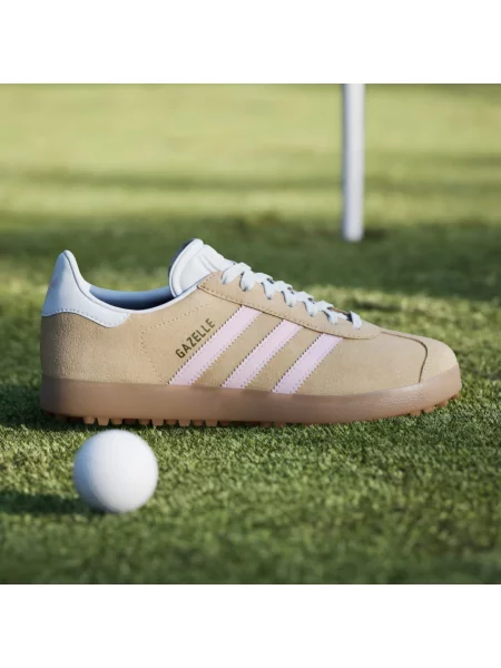 Golfové boty Gazelle Spikeless bílé