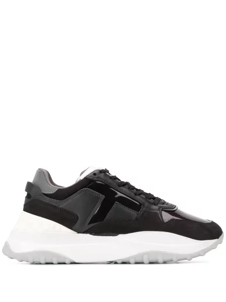 Sneakerși Tod's din piele chunky negru