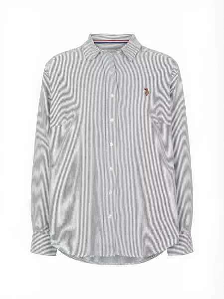 U.S. POLO ASSN. Tricou UWGina Oxford safir