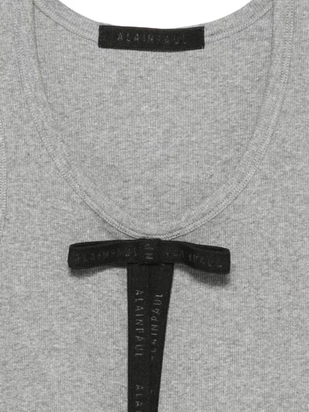 Top Alainpaul cu funde gri