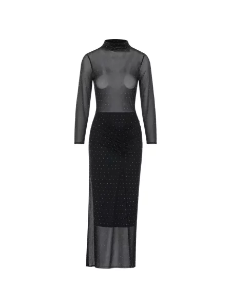 Lung rochie Liu Jo din tul negru