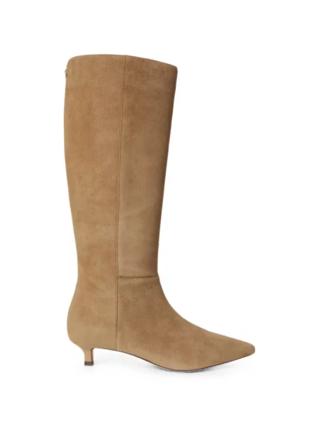 Botine Lauren Ralph Lauren din piele de căprioară