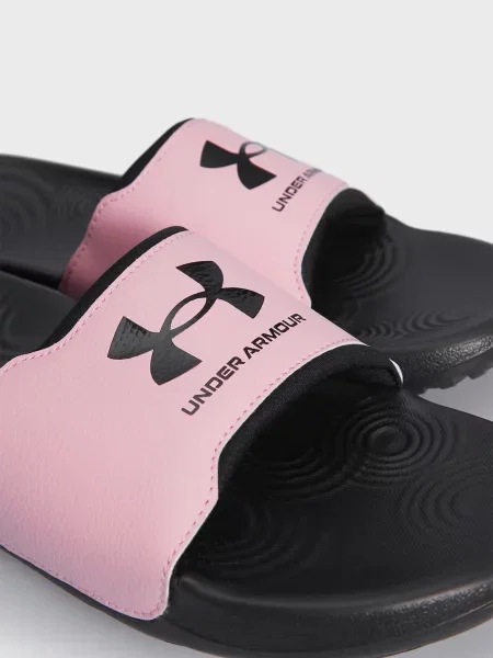 Дитячі шльопанці Under Armour рожеві