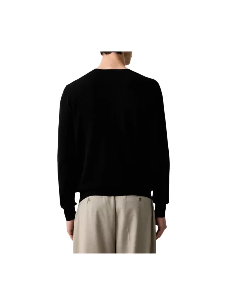 Dzianinowy sweter Karl Lagerfeld czarny