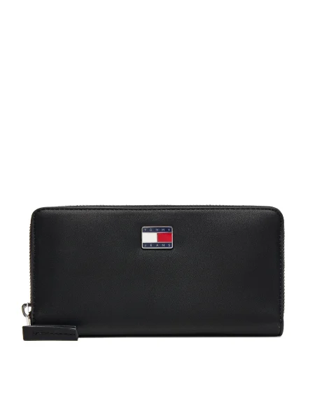 Портмоне Tommy Jeans черно