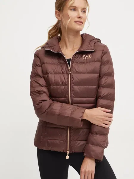 Emporio Armani Geacă de iarnă maro