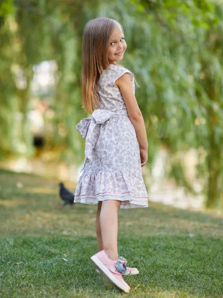 Дитяча Сукня міді Miracle Kids рожевий