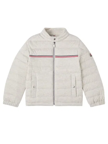 Gyerek pehelydzseki Moncler Enfant fehér