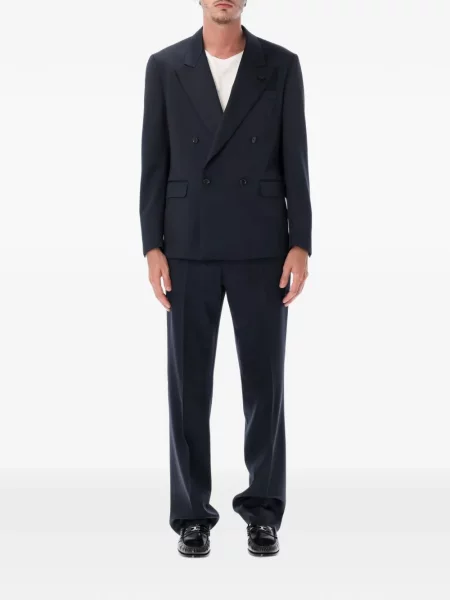 Costum Lardini cu două rânduri de nasturi albastru