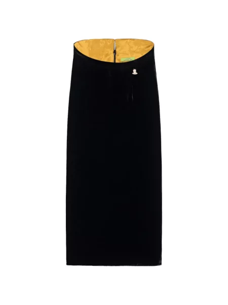 Fustă midi Shanghai Tang negru