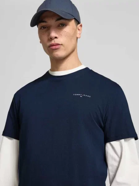 Koszulka Tommy Hilfiger granatowa