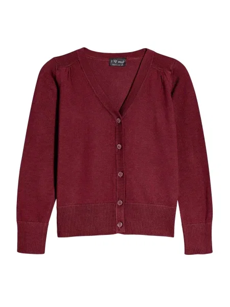 Next Geacă tricotată burgundy roșu