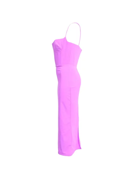 Rochie midi Alex Perry roz