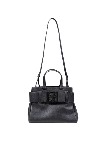 Shopper kabelka Armani Exchange černá