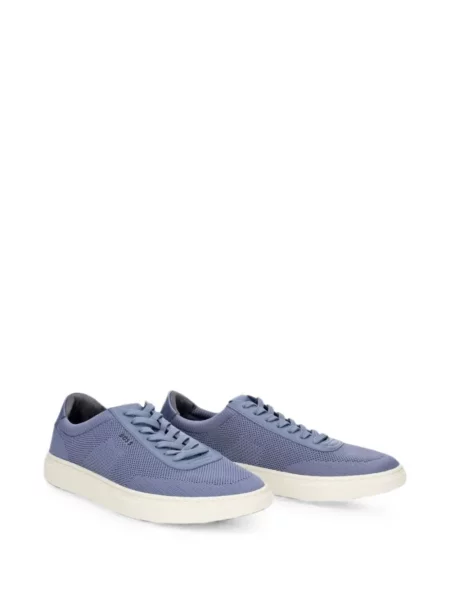 Sneakerși Boss tricotate albastru