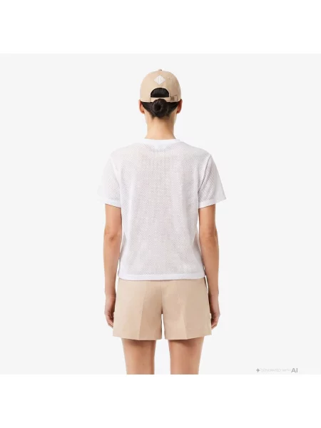 Футболка Lacoste белая