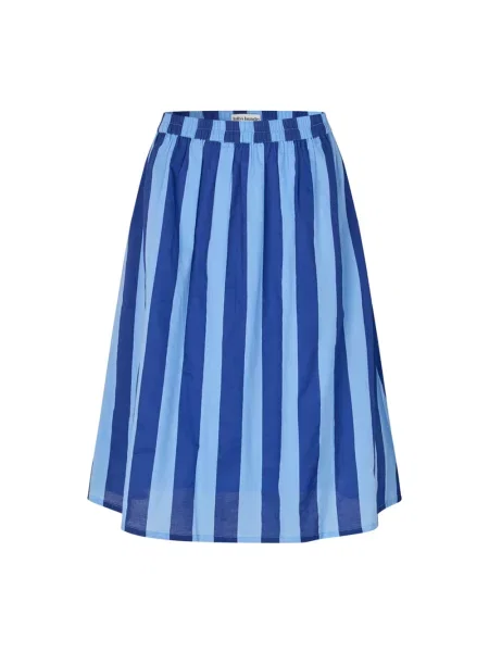 Spódnica midi Lollys Laundry niebieska